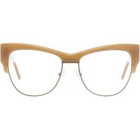 ANDY WOLF 5084 C Women’s Eyeglasses Brown Size 57 - Blue Light Block Available