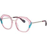 WOOW CHEER LEADER 2 4500 Women’s Eyeglasses Pink Size 53 - Blue Light Block Available