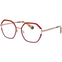WOOW GAME ON 3 9076 Women’s Eyeglasses Red Size 52 - Blue Light Block Available