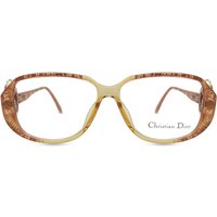 Dior Vintage Dior 2572 030 Women’s Eyeglasses Yellow Size 56 - Blue Light Block Available