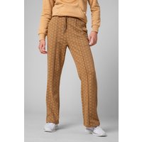 Enorsia Womens Brown Pleated Wide Leg Trouser - UK 10