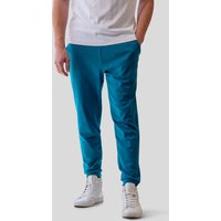 Enorsia Mens Blue Premium Soft Cotton Jogger - UK M