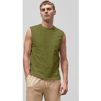 Enorsia Mens Green Muscle Tank Top Vest - UK XL