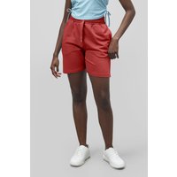 Enorsia Womens Red Essentails Jersey Shorts - UK 16
