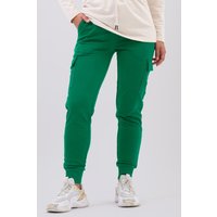 Enorsia Womens Green Jersey Utility Trouser - UK 18