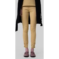 Enorsia Womens Yellow Rise And Shine Sculpting Pockets Leggings - UK 18