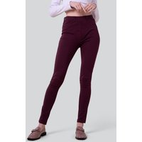 Enorsia Womens Red Enorsia Jersey Skinny Jeggings - UK 16