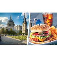 Image of Family Entry to St Paul's and a Two Course Meal with Drinks at Planet Hollywood