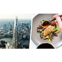 Image of The View from The Shard with Three Course Michelin Dining and Bubbles for Two