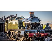 Image of Steam and Diesel Train Day Out for Four at Didcot Railway Centre