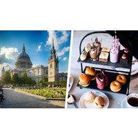 Image of St Paul's Cathedral Entry and Gin Afternoon Tea at Malmaison London for Two