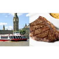 Image of Thames River Cruise and Meal at Marco Pierre White's London Steakhouse Co