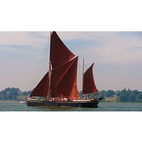 Image of Cruise on River Orwell for Two on a Thames Sailing Barge in Suffolk
