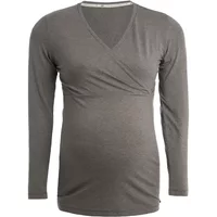 Baby's Only Zwangerschapstop lange mouw Glow hazel brown - M - voedingsfunctie