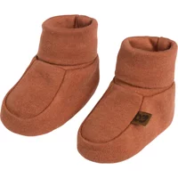 Baby's Only Slofjes Melange honey - 0-3 mnd