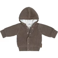 Baby's Only Vestje met capuchon teddy Soul mokka - 80