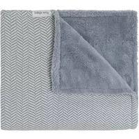 Baby's Only Ledikantdeken teddy Dawn nordic blue/ecru