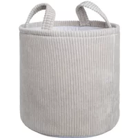 Baby's Only Opbergmand Sense kiezelgrijs - Ø38 cm