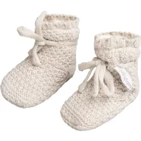 Baby's Only Slofjes teddy Willow warm linen - 0-3 mnd