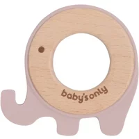 Baby's Only Bijtring olifant oud roze