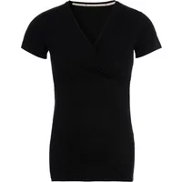 Baby's Only Zwangerschaps T-shirt Glow zwart - M - Met voedingsfunctie