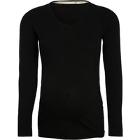 Baby's Only Zwangerschapstop met lange mouwen Glow zwart - M