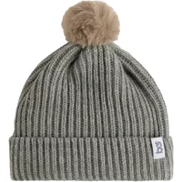 Baby's Only Mutsje met pompon Cool urban green - 3-36 mnd