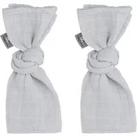 Baby's Only Swaddle Sparkling zilvergrijs - 65x65 - 2-pack