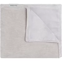 Baby's Only Ledikantdeken teddy Sense kiezelgrijs