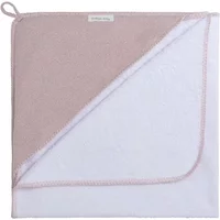 Baby's Only Badcape Sparkle zilver-roze mêlee - 75x85