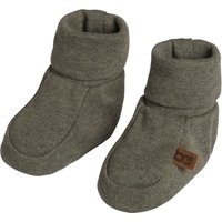 Baby's Only Slofjes Melange khaki - 3-6 mnd