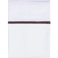 Baby's Only Ledikantlaken gebreide bies cacao/wit