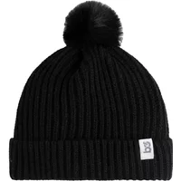 Baby's Only Mutsje met pompon Cool zwart - 3-36 mnd