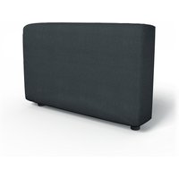 IKEA - Vimle Armrest Cover, Graphite Grey, Linen - Bemz