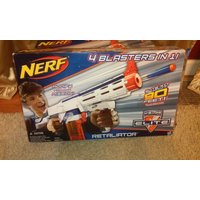 Nerf N-Strike Elite Retaliator Blaster Soft Darts Gun 4 Blasters in One 90FT - 35.52 Nerf N-Strike Elite Retaliator Blaster Soft Darts Gun 4 Blasters in One 90FT