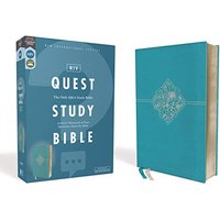 NIV Quest Study Bible (Teal Leathersoft)