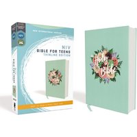 NIV Thinline Bible for Teens, Comfort Print--cloth over board, floral (red letter