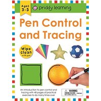 Pen Control and Tracing Wipe Clean Workbook With Pen (Priddy Learning)