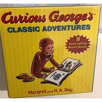Curious George's Classic Adventures: 8 Books Collection