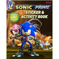 Sonic Prime Sticker & Activity Book Includes 40+ stickers