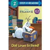 Olaf Loves to Read! (Disney Frozen 2, Step Into Reading Level 2)