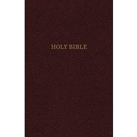 KJV Super Giant Print Reference Bible (5844BRGI, Thumb Indexed, Burgundy Leatherflex)