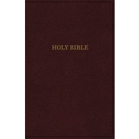 KJV, Super Giant Print Deluxe Reference Bible (Thumb Indexed, Burgundy Leathersoft)