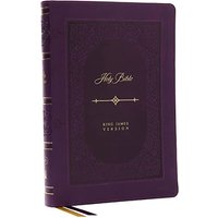KJV, Giant Print, Thinline Bible, Vintage Series (#4413VPUR - Purple Leathersoft)