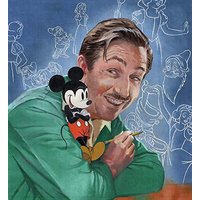 Walt's Imagination: The Life of Walt Disney (A Big Words Book)