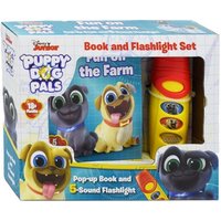 Fun on the Farm Book and Flashlight Set (Disney Junior Puppy Dog Pals)
