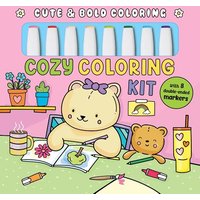 Cozy Coloring Kit (Cute & Bold Coloring)