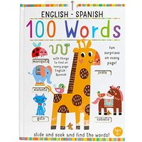 100 Words English-Spanish (Slide and Seek)
