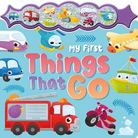 My First Things That Go: A Sparkly Sound Button Book