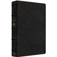 The Sing! Hymnal--Goatskin leather, Black